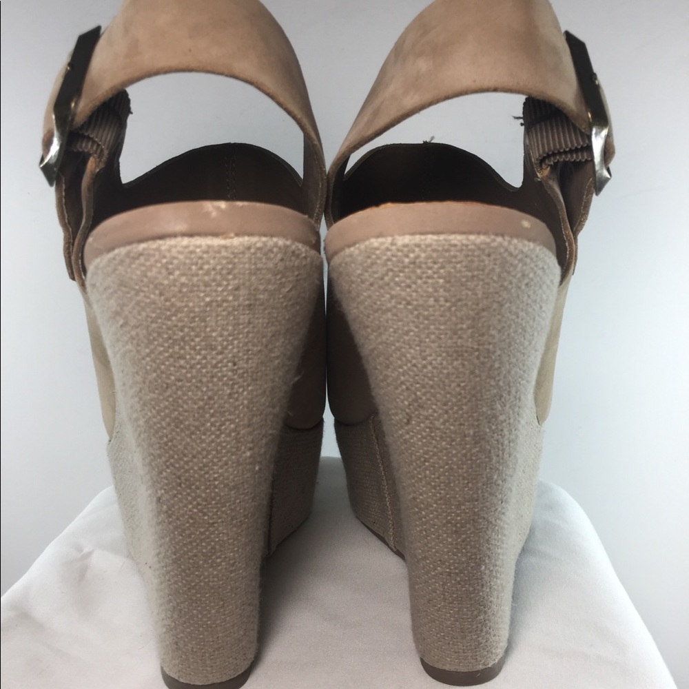 Steve Madden Platform Wedges Sz 9.5 - Picture 3 of 5